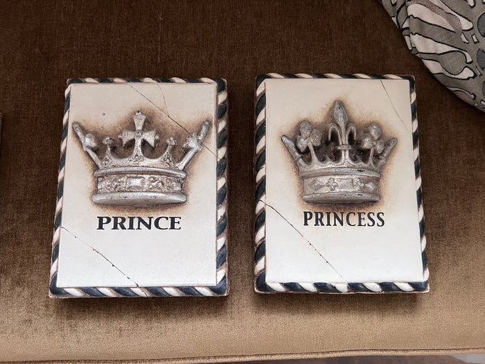 Sid Dickens Prince and Princess Memory Blocks T- 58/59