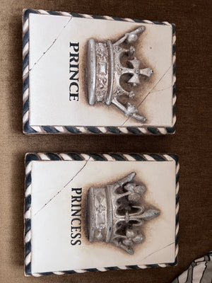 Sid Dickens Prince and Princess Memory Blocks T- 58/59