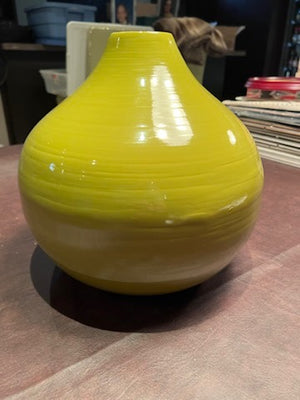 Leon's Green Bamboo Vase