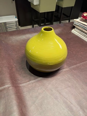 Leon's Green Bamboo Vase