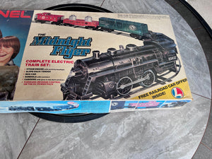 Vintage 1979 Lionel The Midnight Flyer Black River Freight Smokey Mountain Line- Electric Train Set