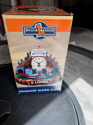 VINTAGE 2000 LIONEL 100TH ANNIVERSARY ALARM CLOCK, New in Box