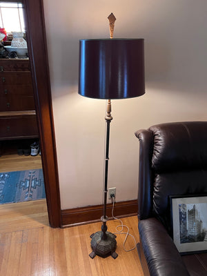 Vintage Metal Floor Lamp