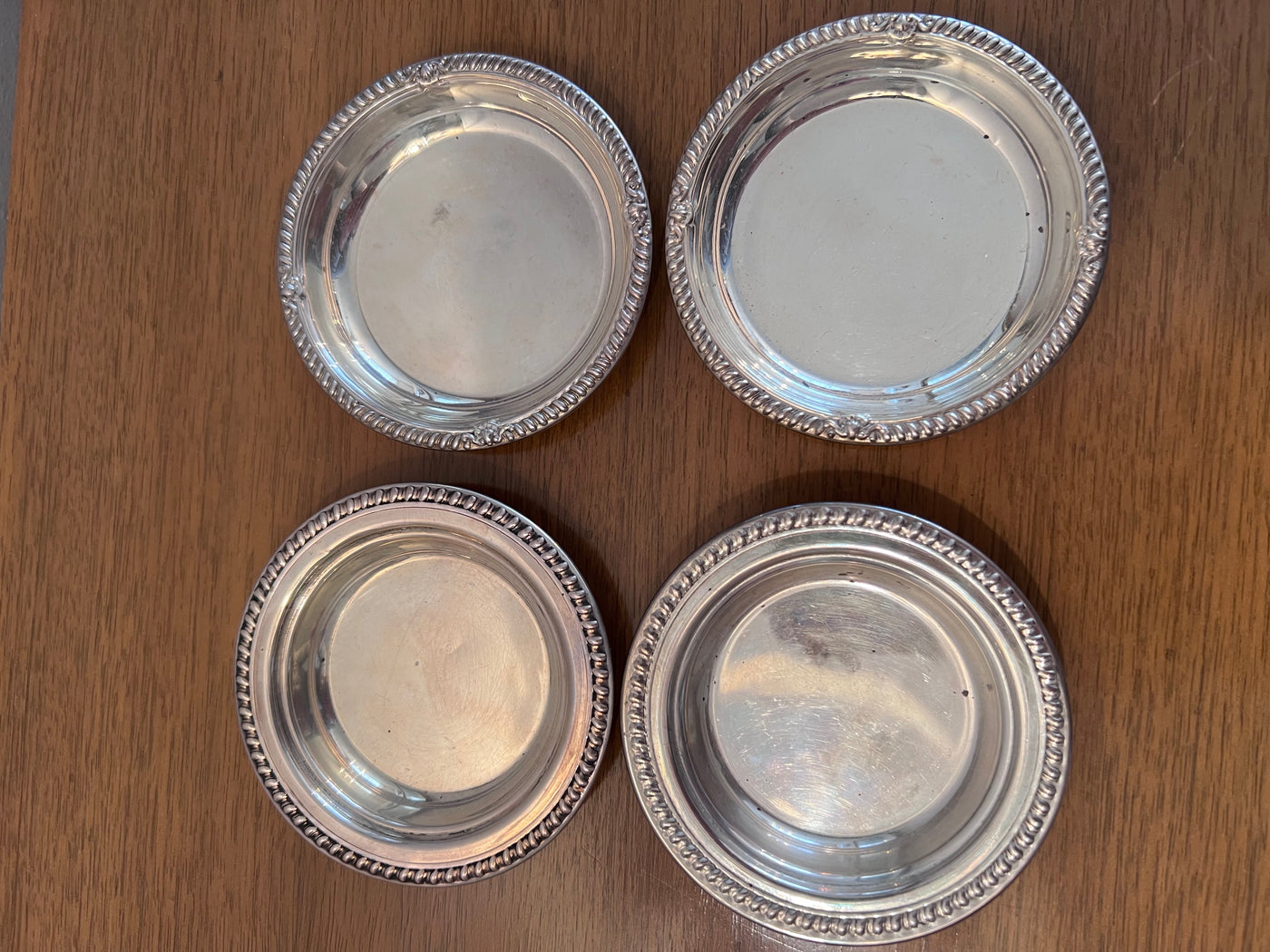 4 Sterling Silver Coasters Sell My Stuff Canada Canada s