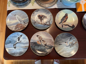 W.S. George Soaring Majesty Collection by Charles Frace Collector Plate Lot