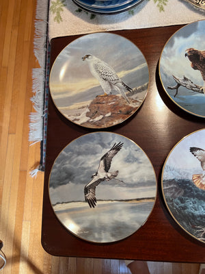 W.S. George Soaring Majesty Collection by Charles Frace Collector Plate Lot