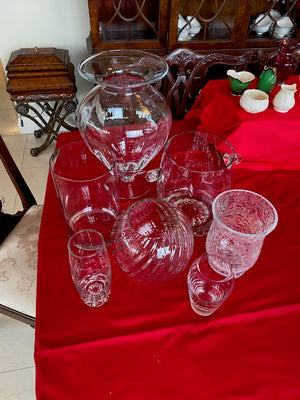 Glass Vase Lot