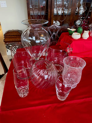 Glass Vase Lot