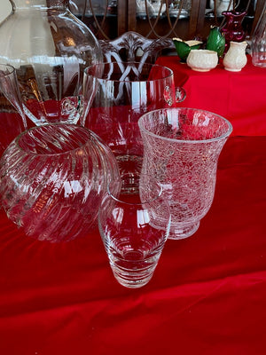 Glass Vase Lot