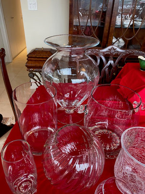 Glass Vase Lot