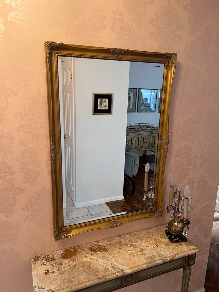 Vintage Gold Mirror