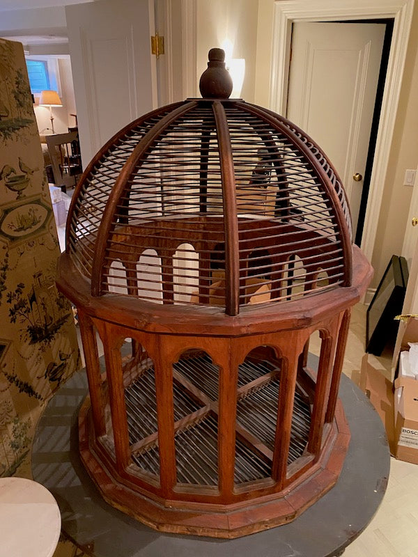 American victorian bird cage