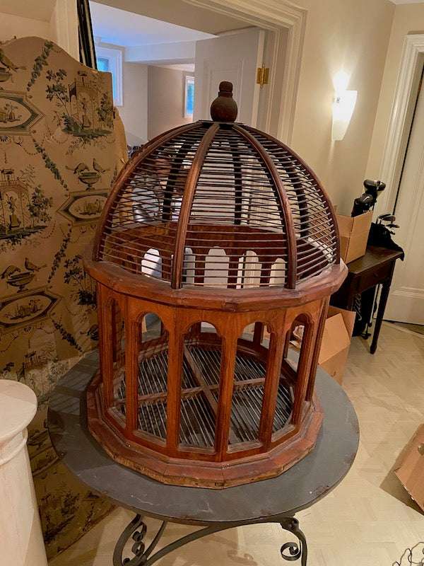 Antique Wood Victorian Bird Cage – Sell My Stuff Canada - Canada's Content  and Estate Sale Specialists