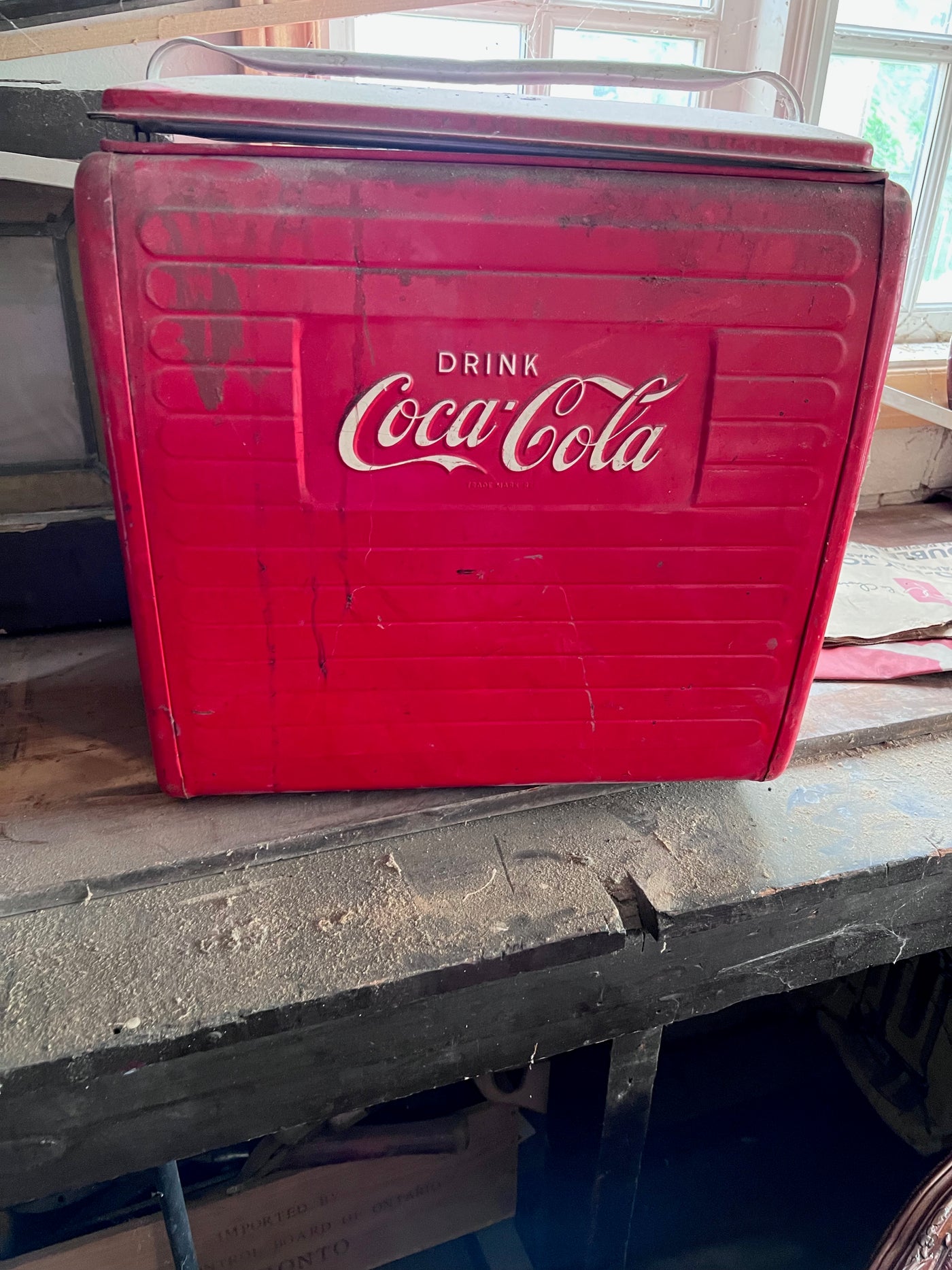 Vintage 1955 Coca Cola Cooler Manufactured by- St Thomas Metal Sign Lt –  Sell My Stuff Canada - Canada's Content and Estate Sale Specialists