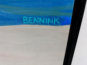 Original Acrylic Painting on Canvas by Erik Bennink- "Muscle Beach"