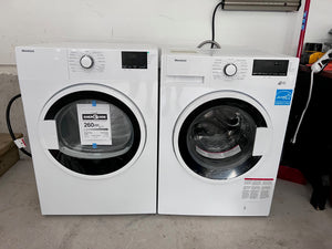 BRAND NEW Blomberg WM72200W (washer) & DV17600W (dryer) Set (*Retail $1800)