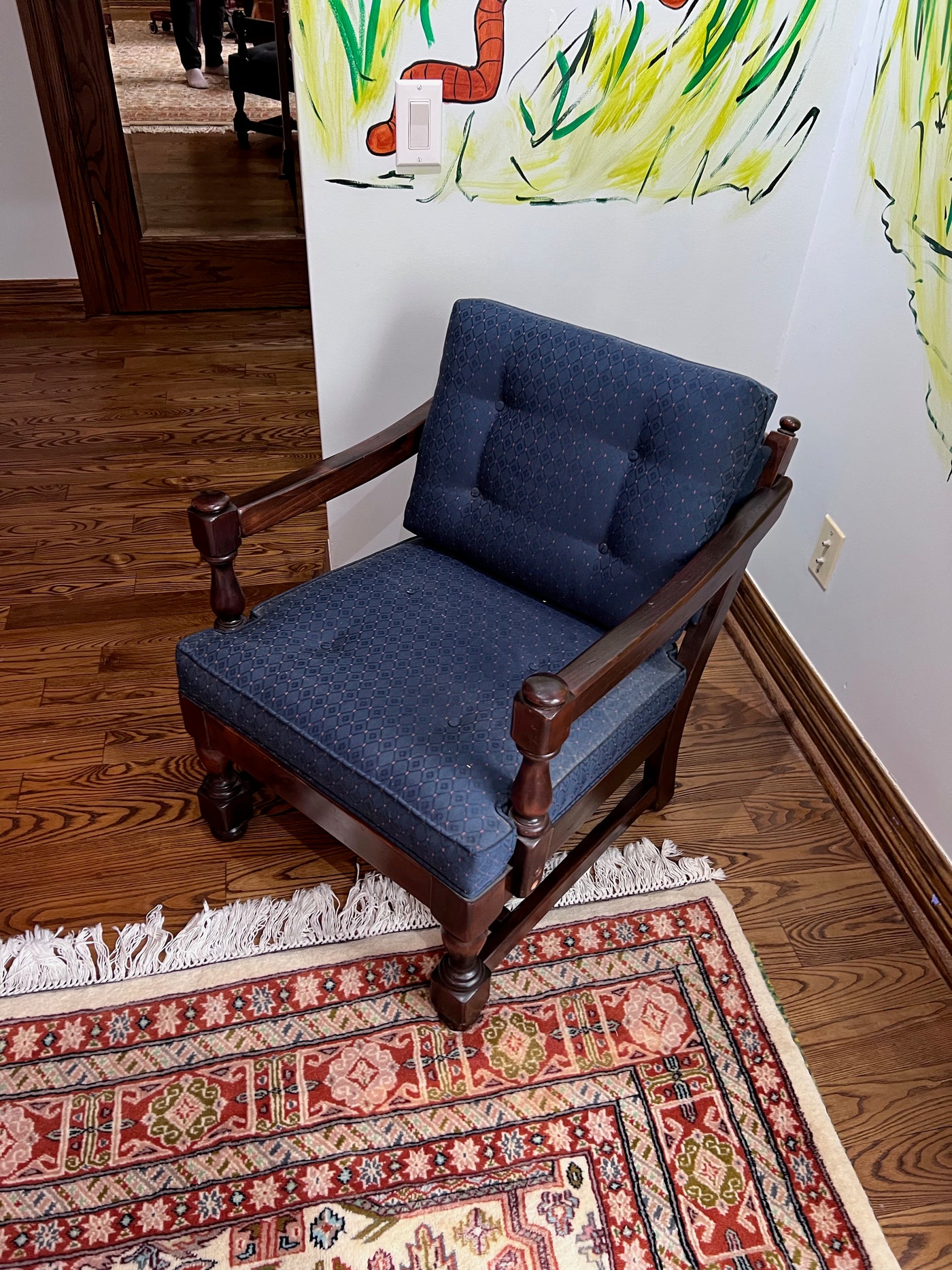 Ethan allen online armchair