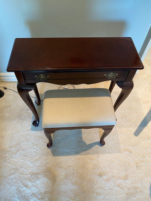 Bombay Dressing Table & Stool