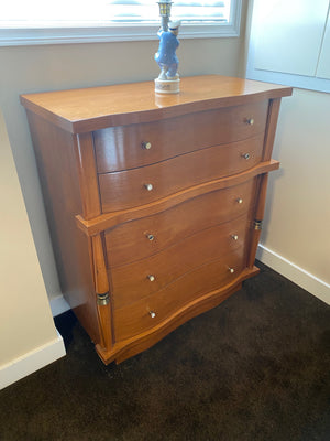 Vintage Dresser Tallboy Dresser