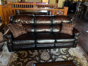 Leggett & Platt Leather Reclining Sofa # 1