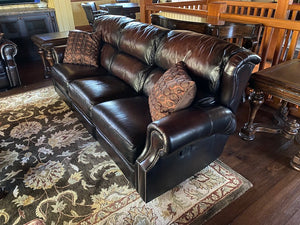 Leggett & Platt Leather Reclining Sofa # 1