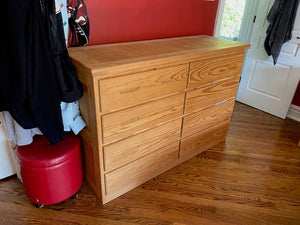 8 Drawer Wood Dresser