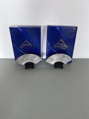 2 Royal Selangor Pewter Plaques, Chien-Te River- RARE!