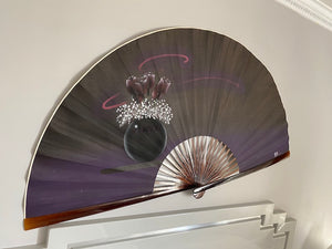 Large Oriental Fan Wall Art