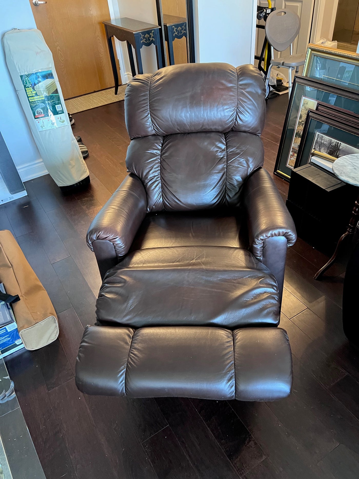 Used leather best sale lazy boy recliner