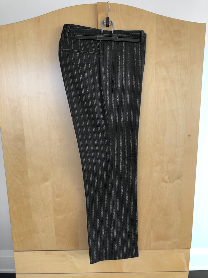 Men's Hugo Boss Black & White Striped Pants