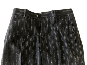 Men's Hugo Boss Black & White Striped Pants